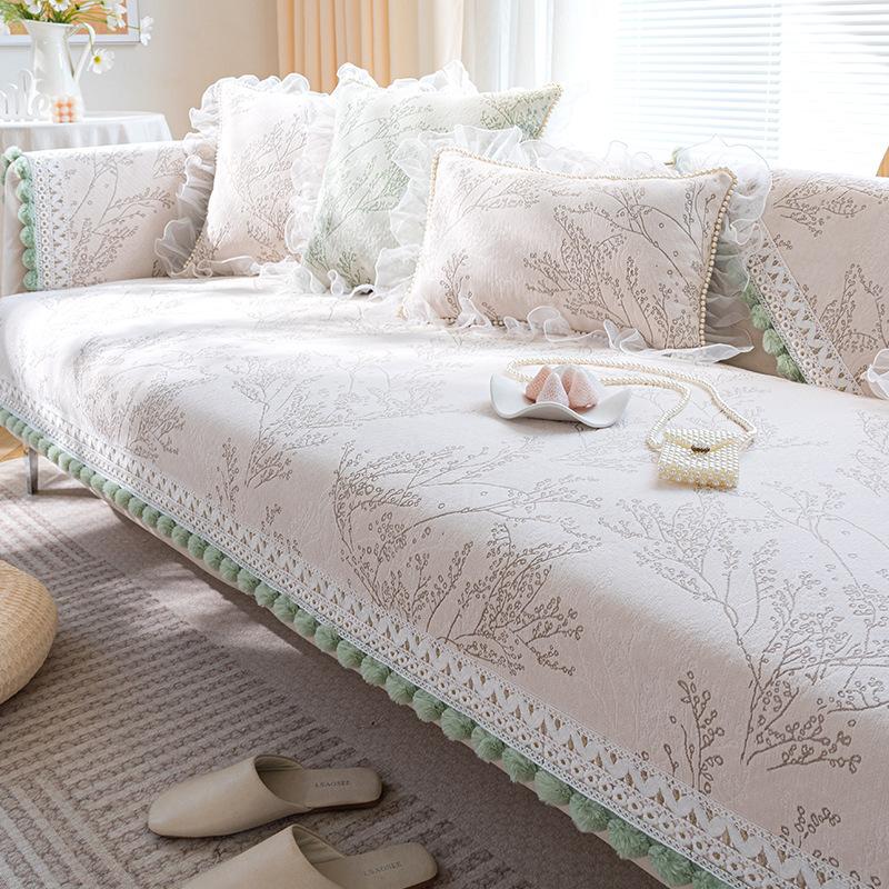 Sofa Cushion Four Seasons Universal Non-Slip Cover New Simple Sofa Cover All-Inclusive Summer Universal Seat Cushion