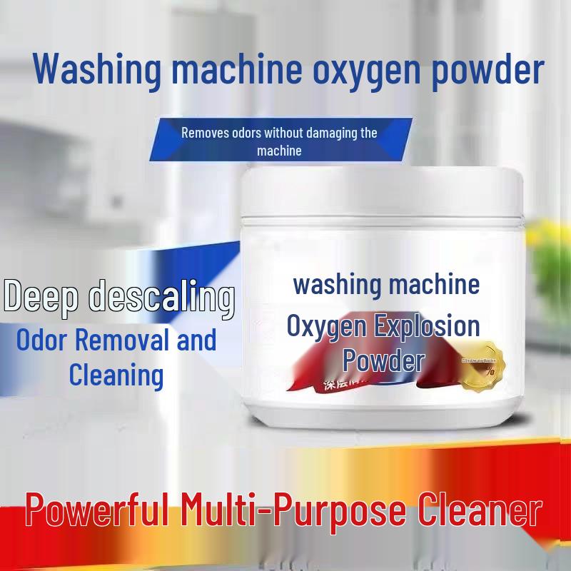 Newcomer Exclusive: 3-Pack Washing Machine Oxygen Cleaner - Powerful Descaling and Sterilizing Agent