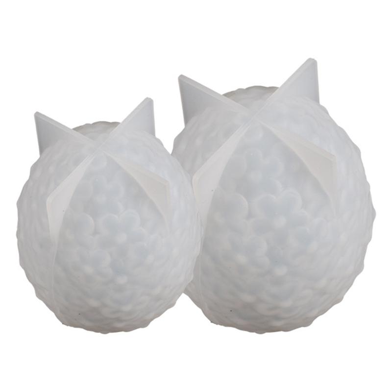 Scented Candle Silicone Mold Egg Flower Resin Epoxy Casting Mold Oval-Wax Mold Plaster Soap Mold Handmade DIY Craft