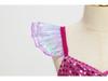 Girls' Sequin Cap Sleeve Mermaid Princess Dress