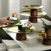 French Chic Dessert Stand: Elegant Afternoon Tea & Snack Tray for Luxurious Living Rooms
