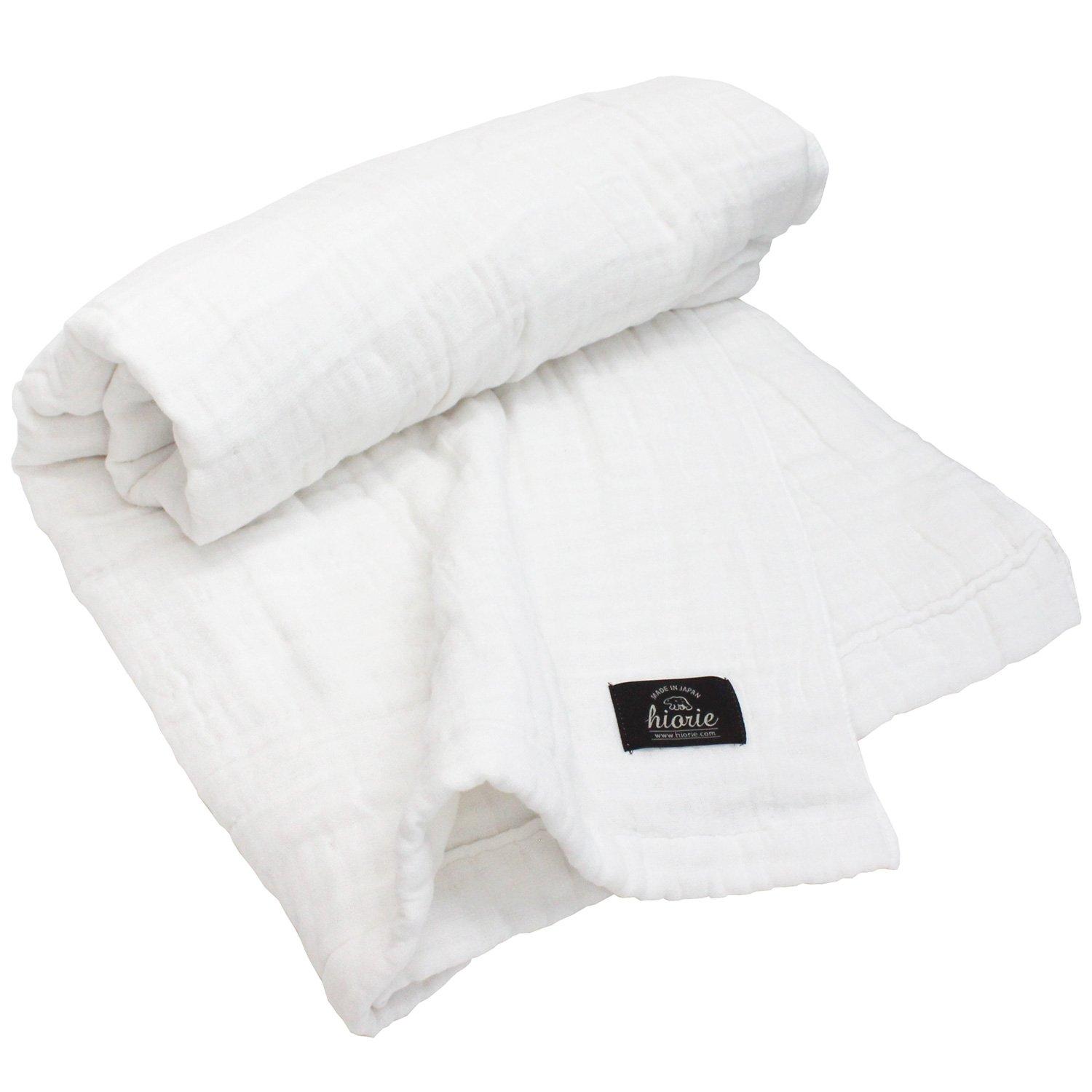 

hiorie Made in Japan Gauze Luxuriously Summer Perfect for Air and Single Size x 200 Cameo (Hiorie) Blanket, Single, 8-Layer Gauze, Soft, 100% Cotton,