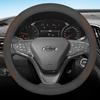 Leather Car Steering Wheel Cover for Chevrolet Aveo Onix S10 Max Spin Equinox Sail Trax Groove Captiva 2025 Accessories