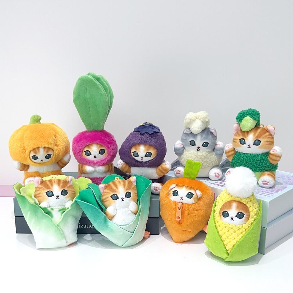 Shark Cat Fruit Plush Keychain With Soft Short Plush For Kids And Collectors