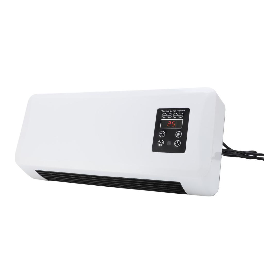 Wall Mounted Heater Cooler Energy Efficient Climate Control Small Air Conditioner Heater Machine for Home Bedroom UK