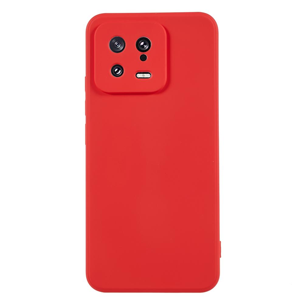 For Xiaomi 13 Case Precise Cutouts TPU Fiber Lining Shockproof Phone Cover