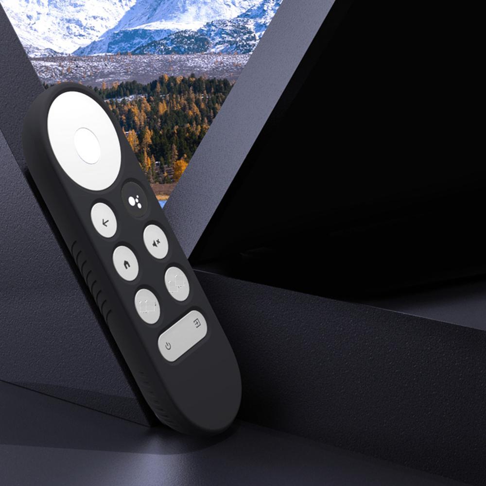 Silicone Case for Google TV Voice Chromecast Remote Protective Cover Accessory