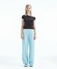REST&RECREATION One Shoulder T-Shirt - Black