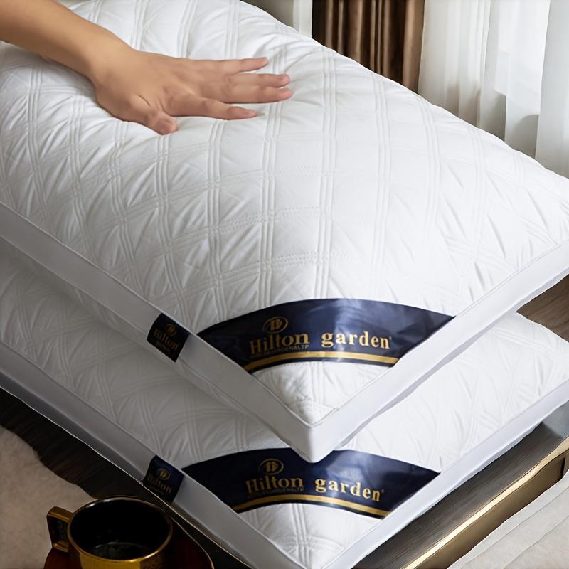 2 Stück Luxus Fünf-Sterne-Hotel Kissenkern, Hypoallergen, Superdick, Flauschig, Tiefschlafunterstützung, Nackenschutz, Reißverschluss