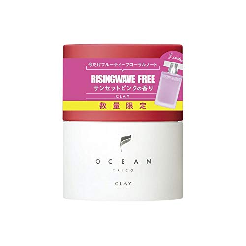 

OCEAN TRICO Hair Wax Volume x Keep Limited Sunset Pink Scent 80g (Clay) (x 1)