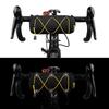 Rhinowalk Bicycle Handlebar Front Bicycle Frame Storage Roll Mountain Bike Commuter Shoulder Professional Cycling Black Bag, Bag, Bag, Bag,