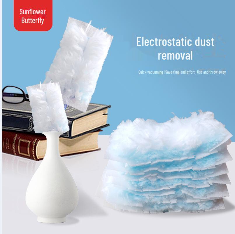 

Телескопический одноразовый электростатический пылеуловитель для уборки рабочего стола, автомобиля и дома