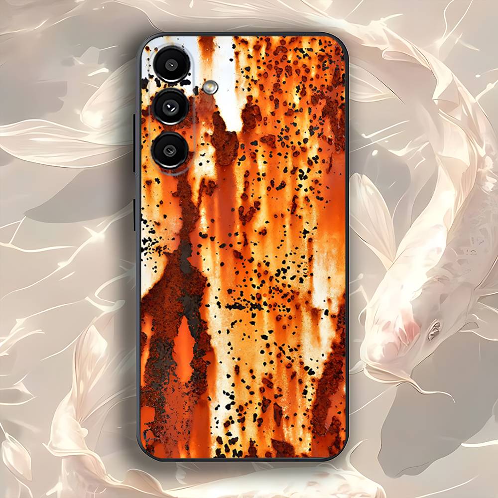 Retro Industrial Style Rusty walls For Samsung Galaxy A73,52,32,71,41,53,31,72,22,5G,J7,Note,8,9 Soft Black Dust-proof Cover SamsungA52