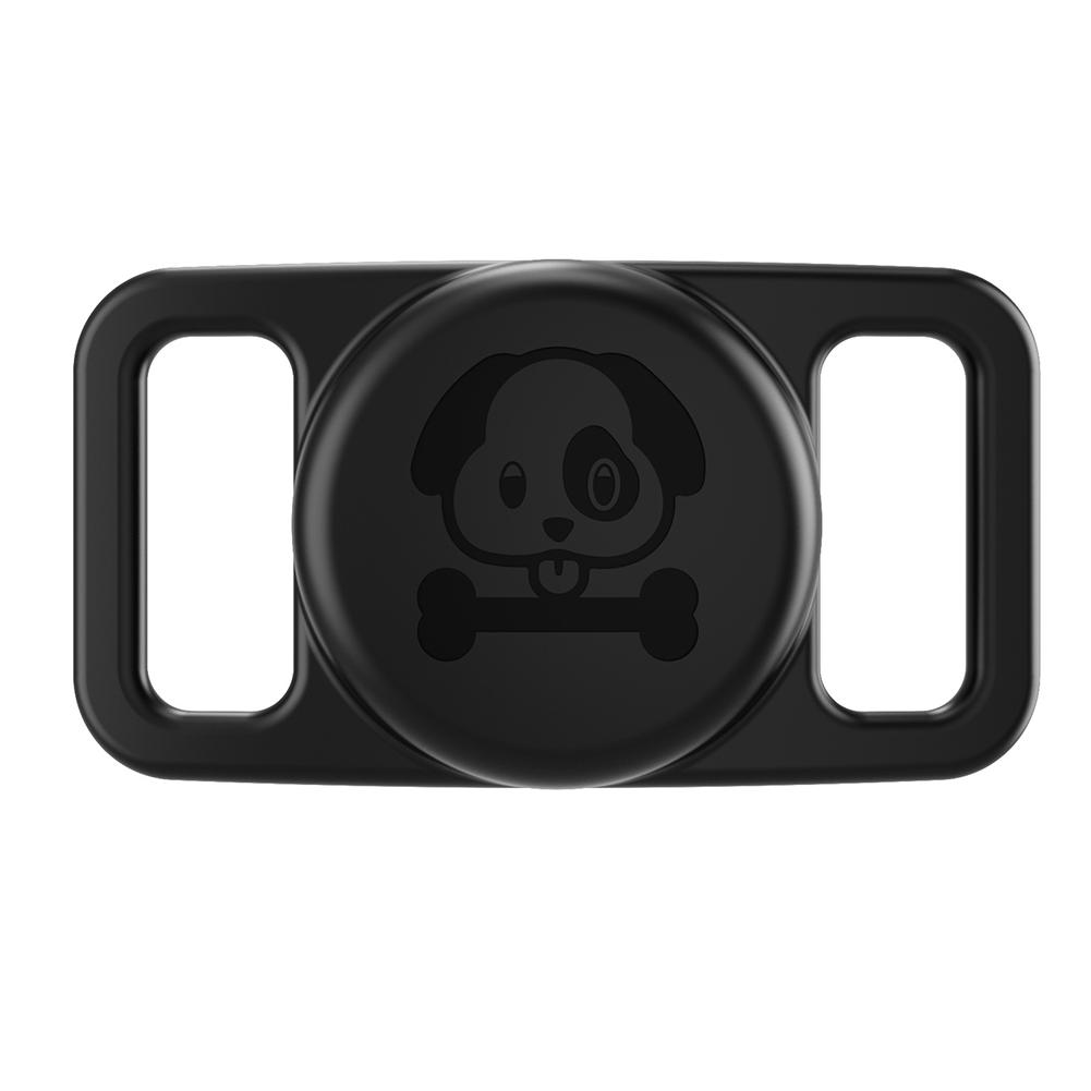 

Для Apple Airtag чехол кошачий ошейник чехол для питомца силиконовый для AirTag держатель для ошейника для собак чехол для трекера для кошек и собак для ошейника для питомцев 0,6-1,1 дюйма чёрный