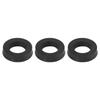 Rubber Oil Seal Pump Head Sealing Ring 3 Piece Set Easy To Replace Enhances Performance Rubber Material 12*20*5.3