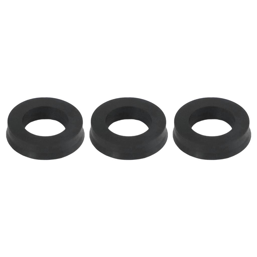 Rubber Oil Seal Pump Head Sealing Ring 3 Piece Set Easy To Replace Enhances Performance Rubber Material 12*20*5.3