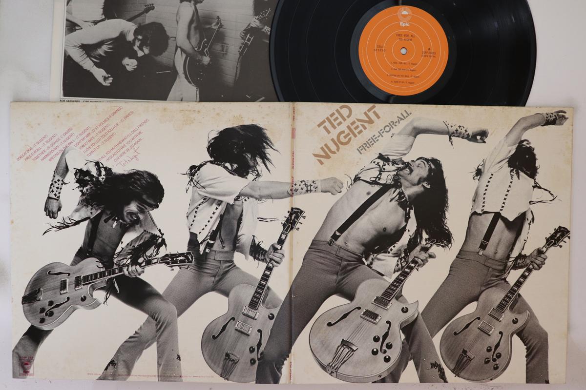 

LP Record TED NUGENT - Free For All 25AP292 EPIC 1976 Japan Rock