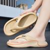 Wear Outer Anti-slip Odor-resistant For Male Flip-Flops Thick-bottom Flip-Flops Beach Slippers Summer New And Women