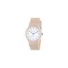 J-AXIS Colorful Earth Tone Pastel Watch Simple Design Easy To Read TCL74 Brown