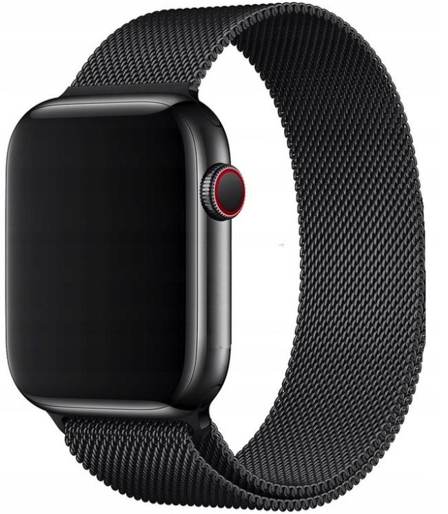 Strap for Apple Watch 3/4/5/6/7/8/9/Se 38/40 Bracelet Steel Black