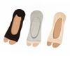 Breathable Two Toe Socks Shallow Mouth Boat Socks Elegant Open Toe Socks  High Heels