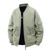 Plush Thickened Jacket for Men Spring and Autumn Loose Trend American Casual Retro Baseball Uniform Jacket for Men
