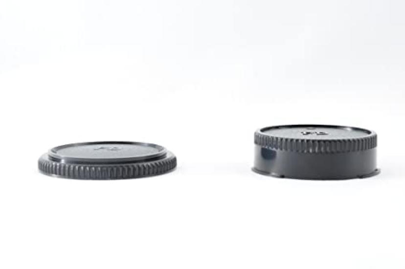 ATAK Canon FD Mount Compatible FD Lens Rear Caps FD Body Caps Total of 6 pieces with Canon FD Caps/FD (3 pieces) & (3 pieces) (Compatible Mount)