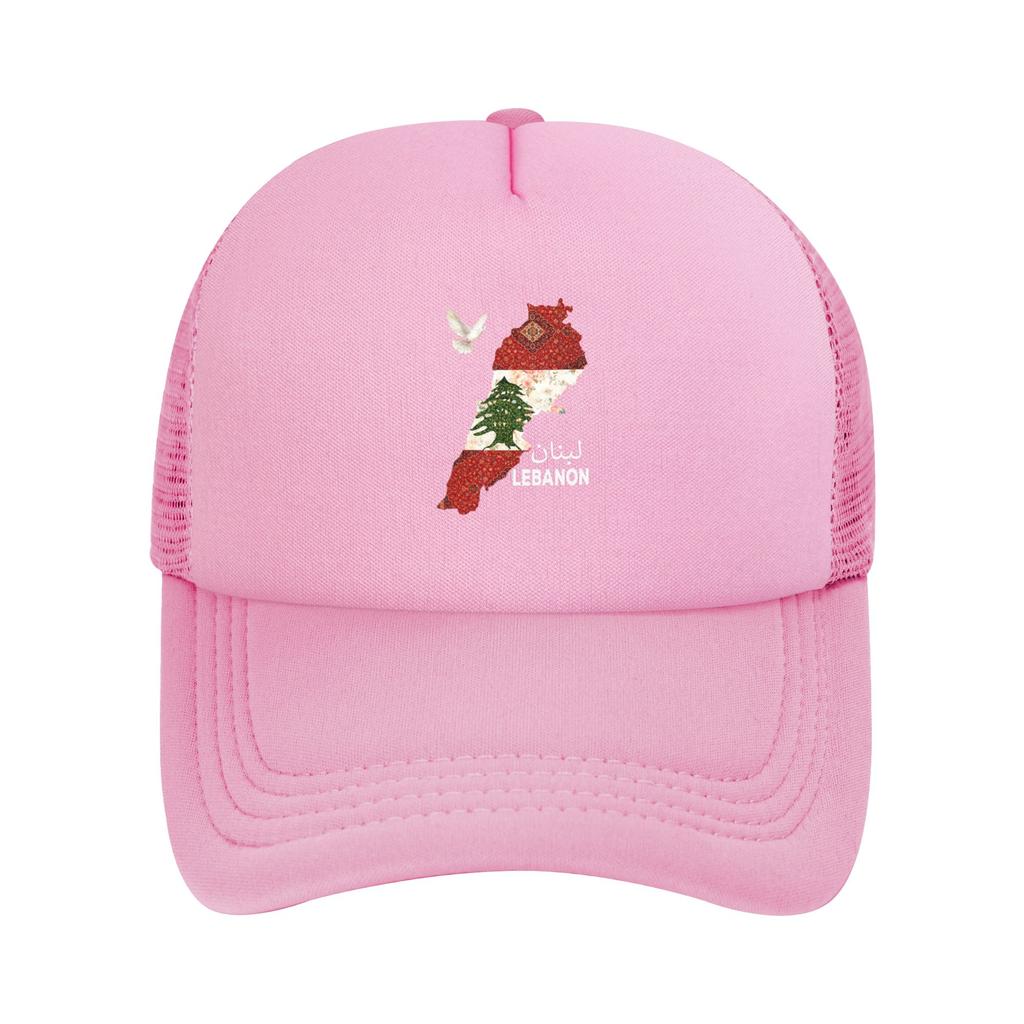 Lebanon Flag Map Beirut Cedar Tree Lebanese Casquette Unisex Outdoor Hats Adjustable Snapback Hat New Baseball Caps