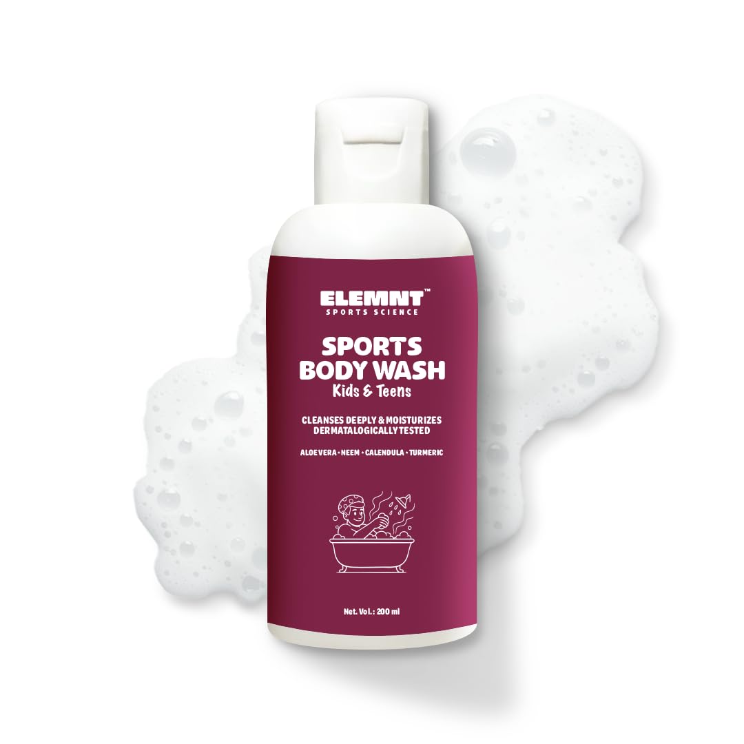 Elemnt Спортивный гель для душа для детей и подростков | Мягкий спортивный гель для душа для активных детей и подростков | 200 мл