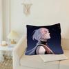 1Pc A Date With D-Death Casper Cartoon Pillow Case Fashion Square Pillowcase Bedroom Sofa Room Ins Decoration Leisure