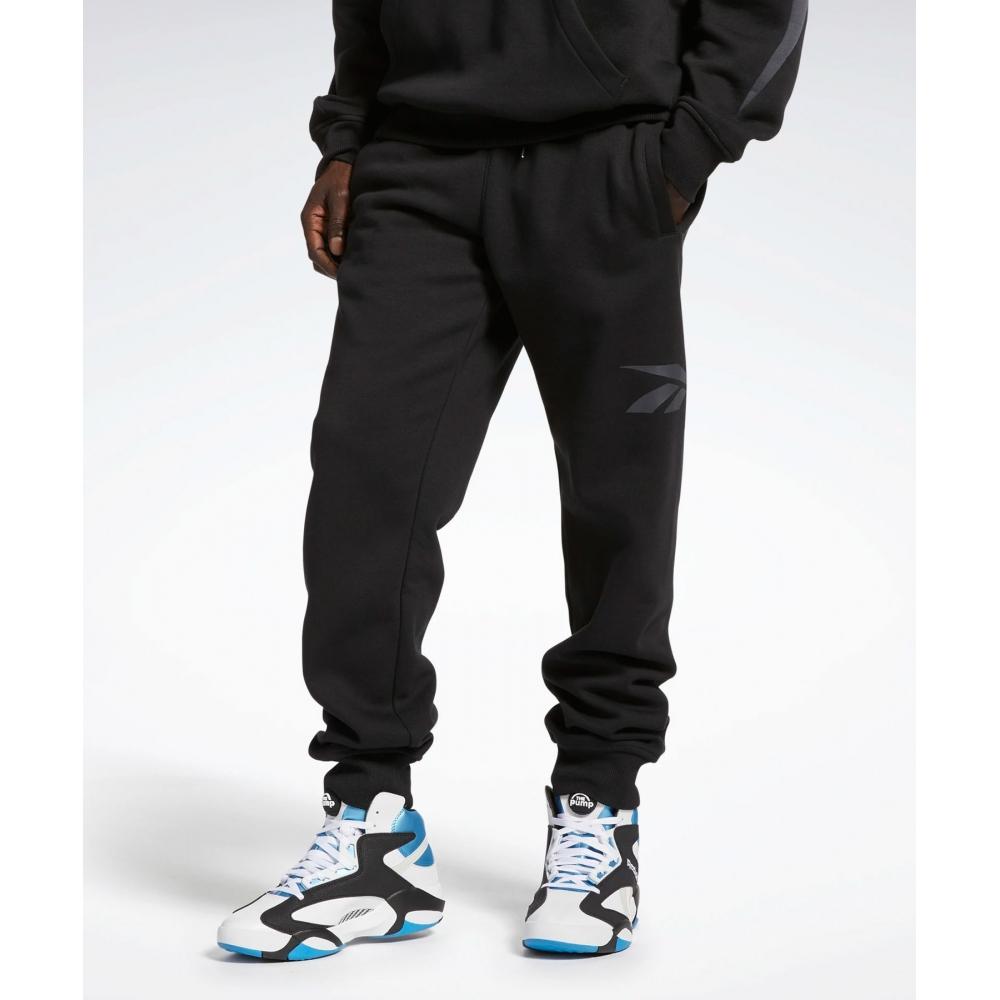 

Брюки-джоггеры с начесом REEBOK Basketball Vector, черные, HM5912 M