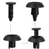 KOZEEY 30pcs Nylon Push Clip Rivet for Toyota Camry Highlander Prado