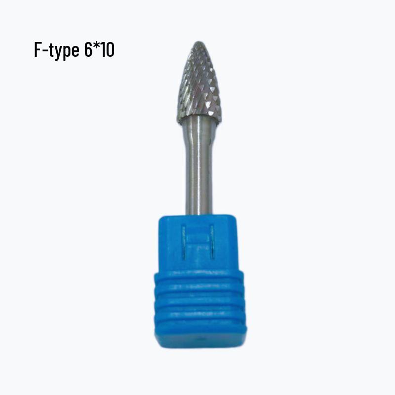 Carbide Burr Rotary File Set: Carving Knife, Drill Bit, Grinding Head for Root Carving and Hardware Tools