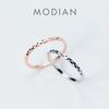 New Babysbreath Stackable Tiny Fashion Jewelry 925 Sterling Silver Color Finger Rings For Women Wedding Silver Jewelry