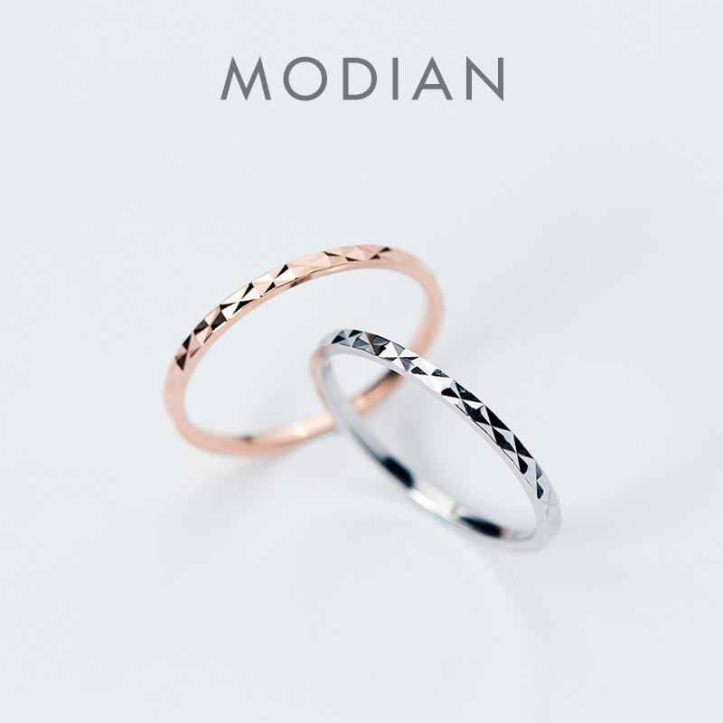 New Babysbreath Stackable Tiny Fashion Jewelry 925 Sterling Silver Color Finger Rings For Women Wedding Silver Jewelry