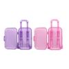 Mini Trunk Plastic 18-Inch Doll Luggage Case Travel Suitcase Trolley