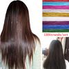 120 fili Capelli Tinsel Bling Seta Capelli Flare Fili Glitter Arcobaleno Decorazione per capelli