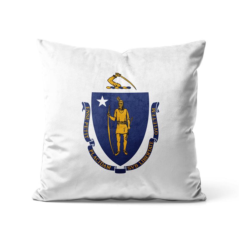 Gaslight Gatekeep Girlboss Massachusetts Throw Pillow Covers Cushion Cases Pillowcases for Sofa 45cm x 45cm