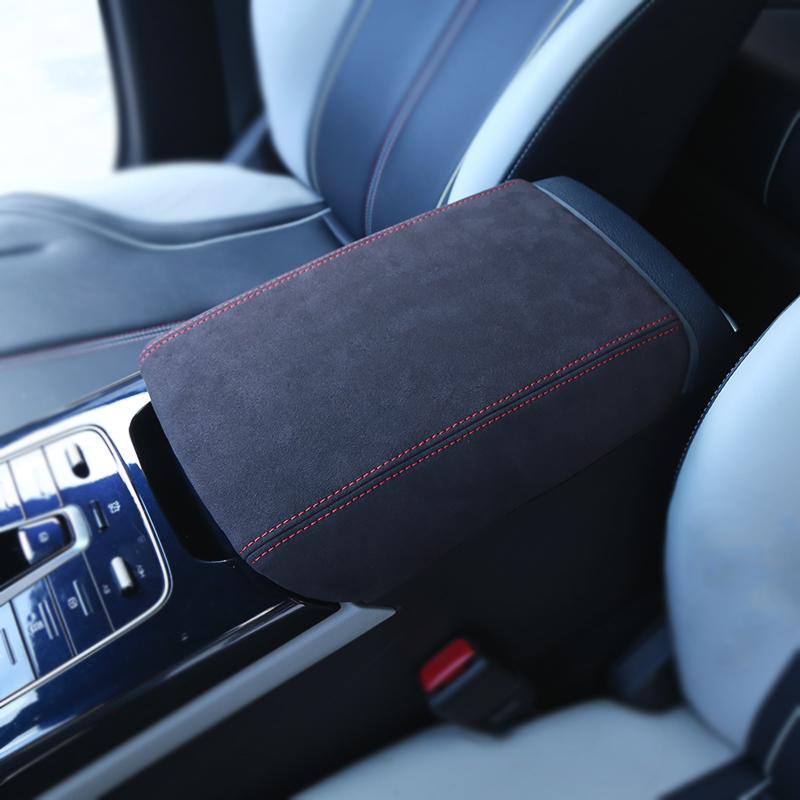 For BYD KING DMI QIN PLUS Chazor 2024 2025 2022 2021 Car Styling Armrest Anti-dirty Pad Cover Leather Cover Auto Accessories