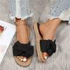Spring and Summer Footwear Plus Size Round-headed Light Slippers with Flat-bottomed Non-slip Sandals Women's Shoes