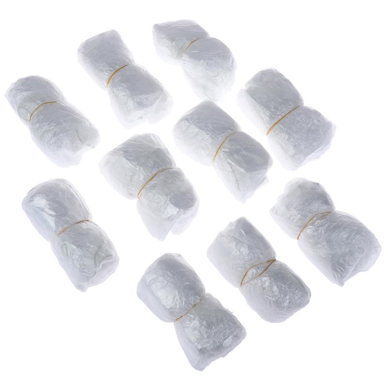 100ks Jednorázové nemocniční návleky na čištění návleků na boty Ochrana koberců