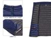 Little Donkey Andy Quilted Golf Sleeveless Down Warm and Cold Size M Men's Vest, Full-Zip Jacket, Weather, Navy,