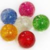 1 PIÈCE Balle Rebondissante en Caoutchouc Scintillante Grande 55MM Cadeaux de Fête Remplissage de Bas Cadeaux Pour Enfants Garçons Filles
