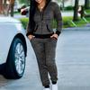 Folklore778 2Pcs/Set Lady Sports Suits Lounge Wear Sweatshirts Hoodies