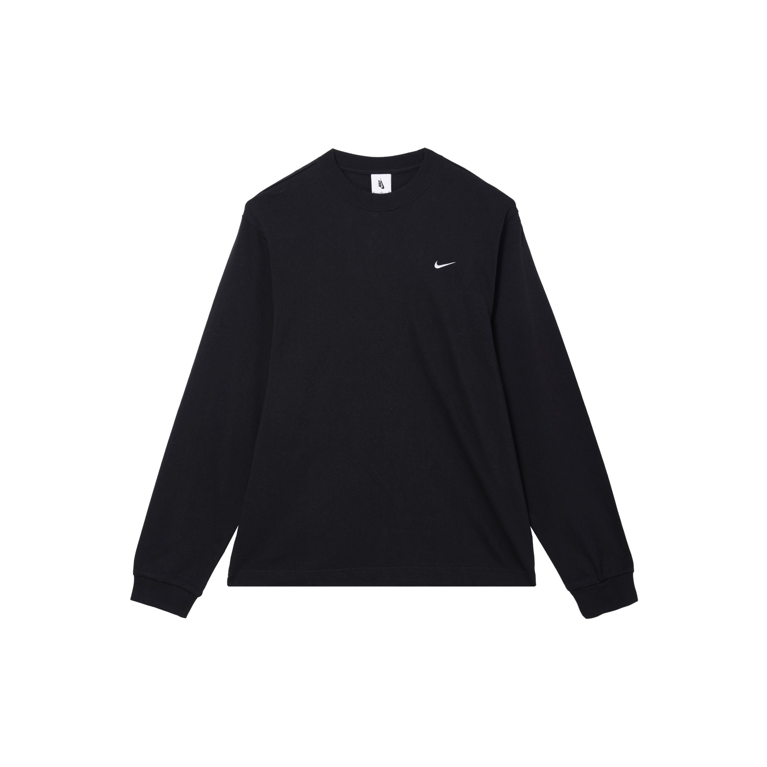 

Мужской пуловер с круглым вырезом Nike Solo Swoosh, черный DX0885-010 XL