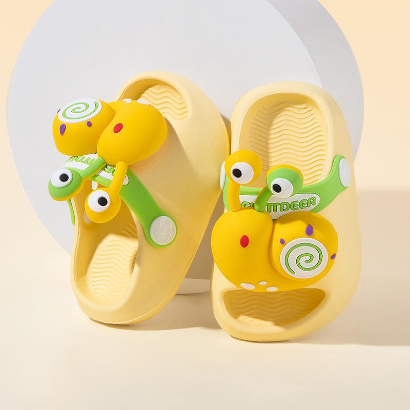 

Pull on Cute Cartoon Shoes for Boys and Girls - Sandals 180 жовтий