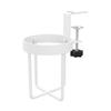 Metal Desktop Mug Rack 2 In 1 Cup Hanging Storage Holder Space Saving Clip-on Cup Holder  Desk