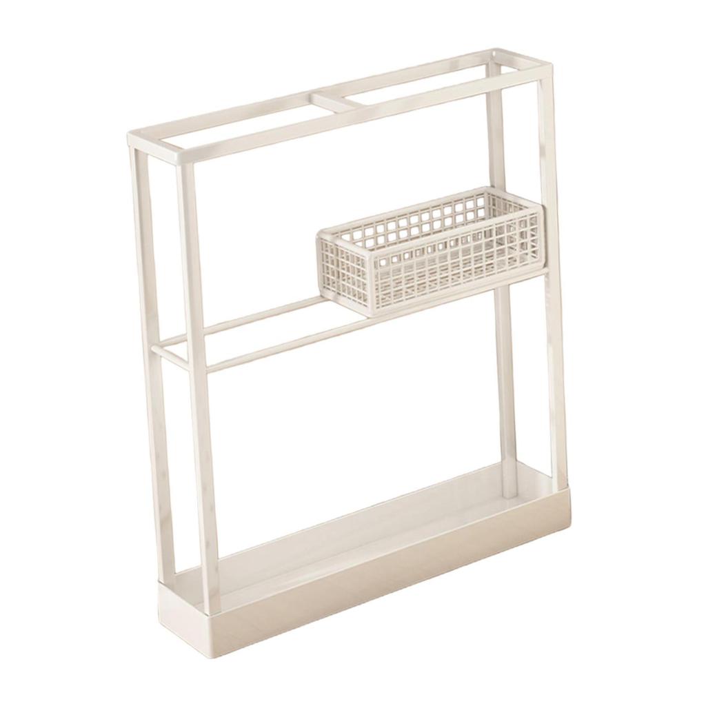 As A Practical Stand And Container for [unclear - Possibly "metal Entryway Decoration"].