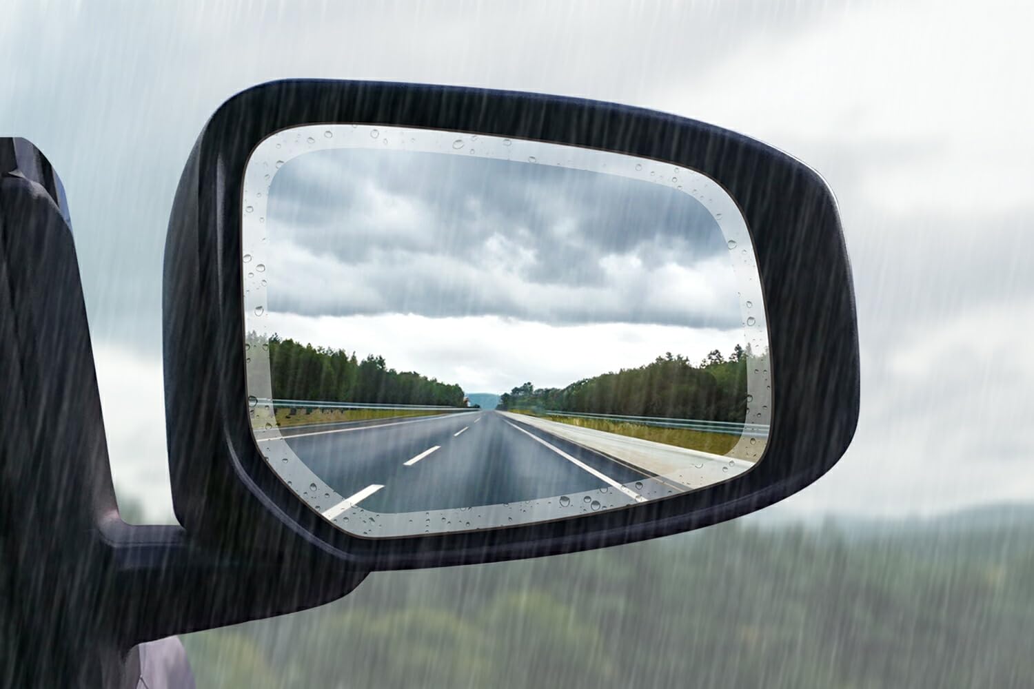 

[Комплект из 2 штук] ClearView NISSAN ROOX Модель 2024 Гидрофильная пленка, Зеркало заднего вида, Боковое зеркало,