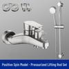 Hanyou 304 Stainless Steel Wall-Mounted Shower Faucet Set